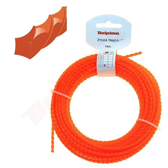 Trimmera aukla vīta 3,0MM/ 15M